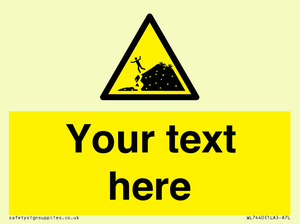 Custom Warning sand dunes